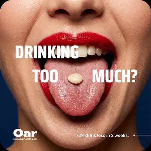 Affiche de sensibilisation « Drinking too much? »